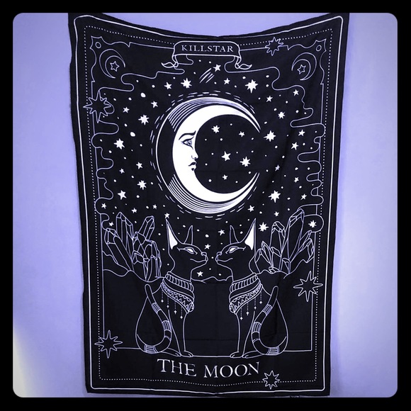 Killstar Other - Killstar The Moon Tarot Tapestry
